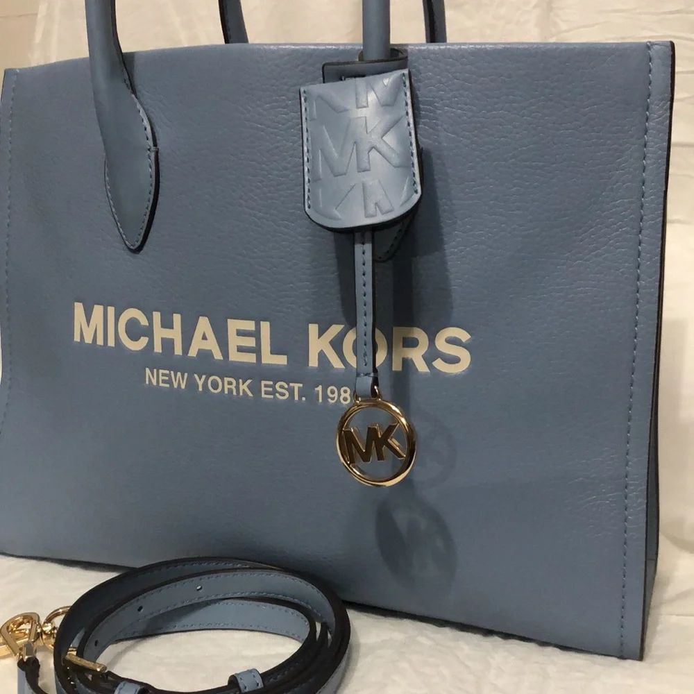Michael Kors Mirella Med Leather Tote - Picture 2 of 11
